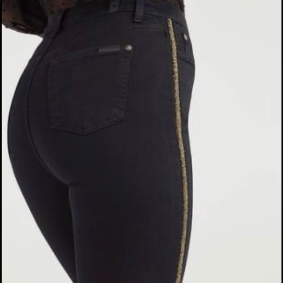 7 for All Mankind high waist denim - Picture 2 of 2